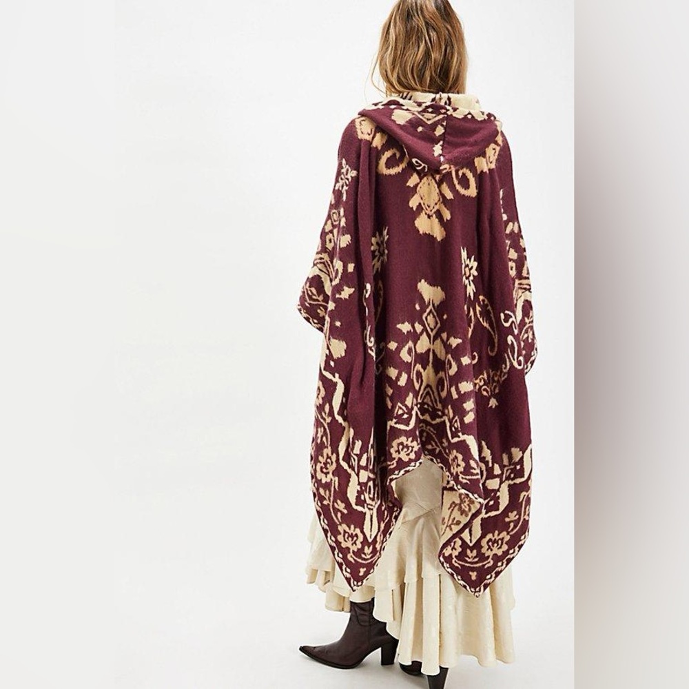 🚫SOLD🚫 NWOT! FP Free People Rown Printed Duster Sz OS - Picture 5 of 6